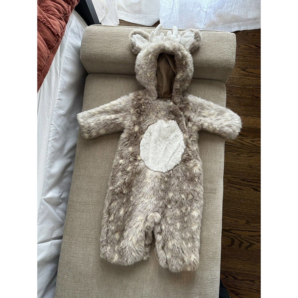 Pottery Barn Kids Size 0-6 Months Fawn Deer Halloween Costume - Picture 6 of 9